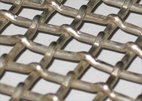 Rigid Stainless Steel Crimped Wire Mesh / 100 Mesh Stainless Steel Wire Cloth