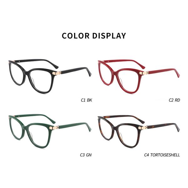 Полный OEM Eco стекел оптически рамок ацетата оправы дружелюбное с гибким шарниром весны