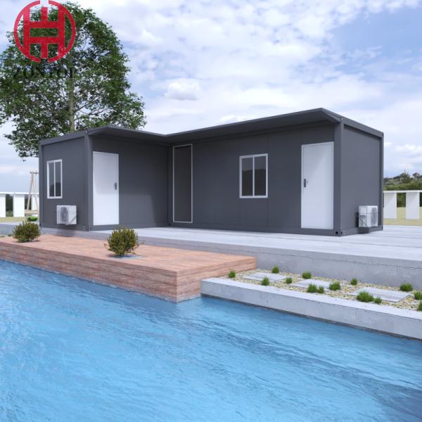 Zontop Luxury Ready Smart Prefabricated House Office Booth 20ft Container  Prefabricated Homes Office House