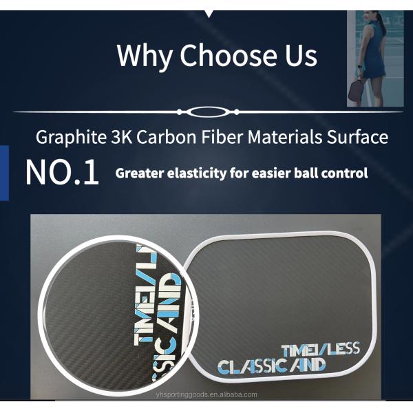 Custom Thermoforming Pickleball Paddle 16mm Thickness with USAPA Standard Certificate