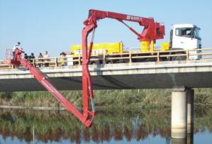 equipamento da inspeção da ponte da cubeta de 6x4 16M Dongfeng para a detecção