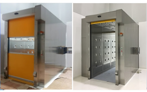 Тоннель ливня воздуха груза чистой комнаты управлением AC110V доски LPC