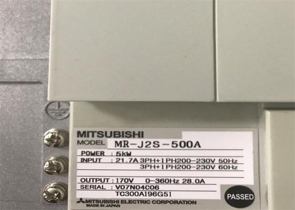 PLC servo da DCS do amplificador MR-J2S-500A da C.A. de 200V 500A Mitsubishi