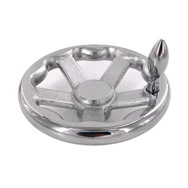 Sandblasting Ductile Cast Iron Hand Wheel Pilot Wheel Steering Wheel