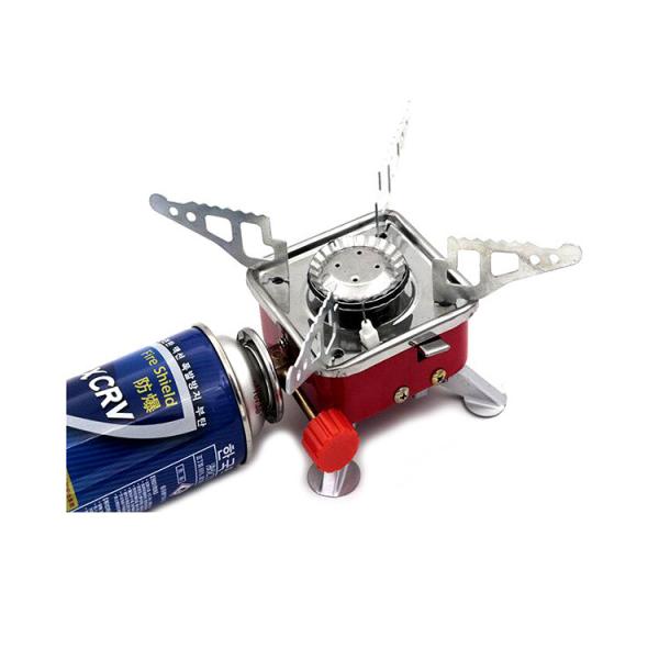 High Pressure Protection Device Folding Square Camping Butane Gas Stove for Outdoor
