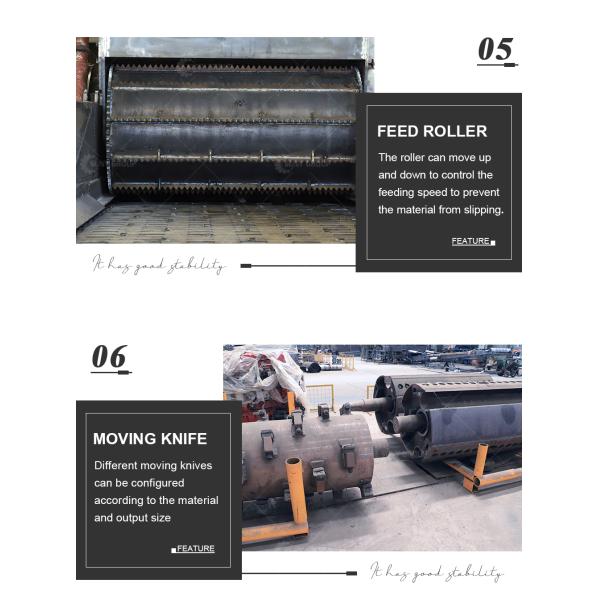 Машина для дробления деревянных стволов для мебели шириной 1400 мм