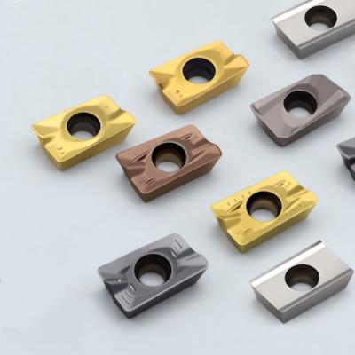 inserções indexáveis utilizadas em ferramentas CNC, lâmina de fresagem CNC, lâmina de máquina de corte de carburo cimentada