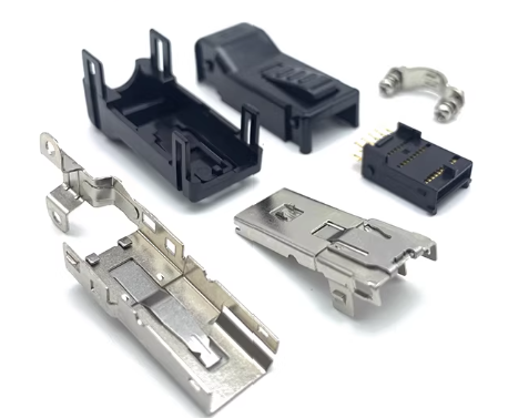 Panasonic A5A6 servo driver X5 plug for encoder connector suitable for JST MUF-PK10K-X connector