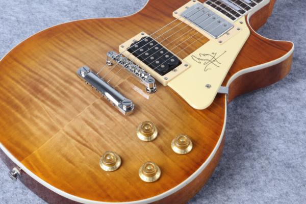Jimmy Page Number Two VOS Electric Guitar, Standard LP guitar, Flamed Maple,guitarra,Musical Instruments,Free shipping
