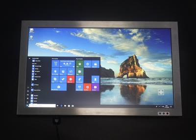PC industrial do painel de toque do sistema de Windows 10, painel de toque capacitivo inoxidável de AIO