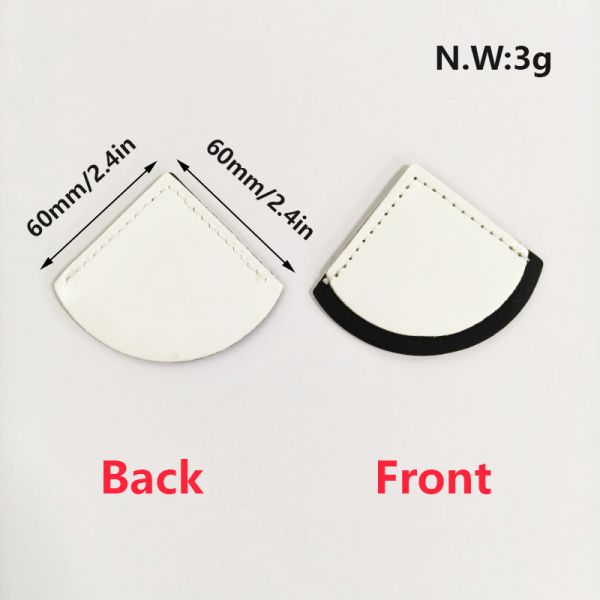 Personalized Leather Bookmarks Double Sided Sublimation Bookmark Blanks