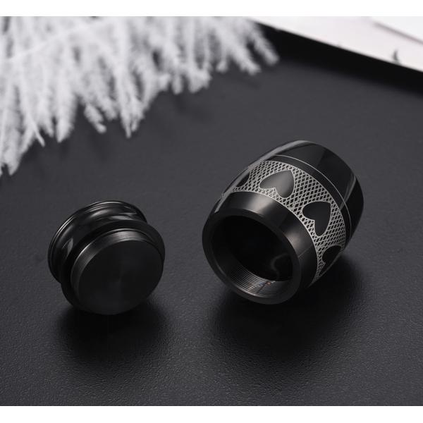 Stainless Steel Love Heart 40mm Height Memorial Pet Cremation Ashes Urn Stash Funeral