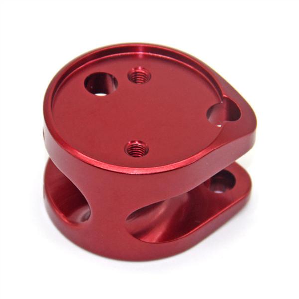 Serviço feito à máquina CNC de alumínio anodizado feito sob encomenda das peças para automotivo