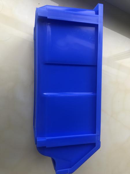 Workshop Hanging Box Plastic Container Tool Spare Parts Storage Bins Shelves Injection Stackable Rack Divisible Organizer