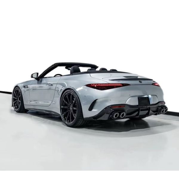 Black Mercedes SL63 Body Kit Brabs Style Dry Carbon Body Kit