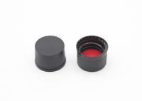tampões plásticos rosqueados 12mm, tampões plásticos pequenos do polipropileno preto
