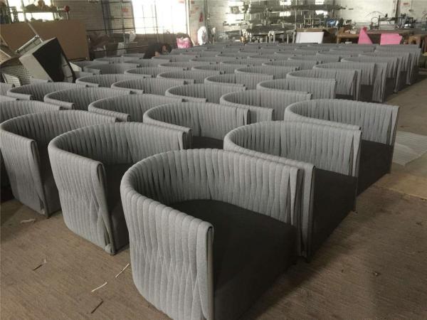 Eco Friendly Outdoor Furniture PVC Woven Rope With Rubber Inside SGS CE