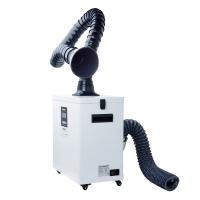 Extracteur de fumée laser mobile FES200L 210W Puissant purificateur de fumée avec port d'échappement en forme de L