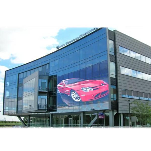 Гибкая прозрачная светодиодная пленка P6.25, Стеклянная стена Легкая высокая яркость на открытом воздухе