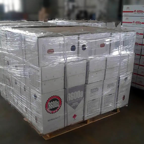 CE Eco Friendly Refrigerant Gas , Clear Isobutane R600a Refrigerant