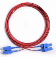 Cordes de correction optiques unimodales duplex de la fibre 1550nm de 2m 3m