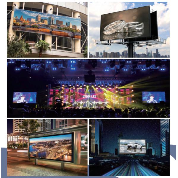 P6 P8 P10 Outdoor Rental Led Panel , Large Led Matrix Display High Gray Scale