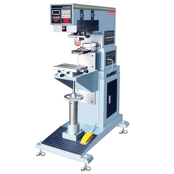 Semi Automatic Pad Printing Machine Ideal For Customization Of Products Including Electronics Toys Medical Devices And Goods