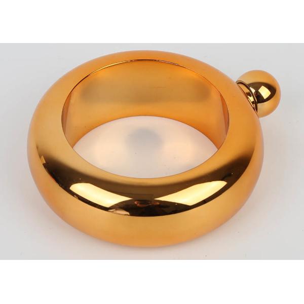 304 Ss Kitchen Household Items 3.5oz Thick Hip Flask Bracelet Iso Approval