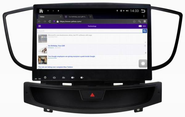 Ouchuangbo car navigation dvd android 4.4 for SGMW Baojun 730 2016 with resolution 1024*600 3g wifi AUX