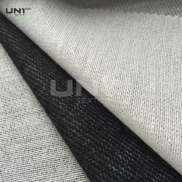 Adhesive Woven Fusible Weft Insert Interlining for Garment Clothing Lining