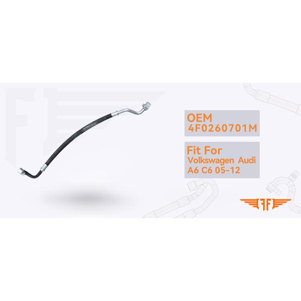 Audi A6 4F0260701M 05-12 C6 Air Conditioning Tube For Car Corrosion Resistant