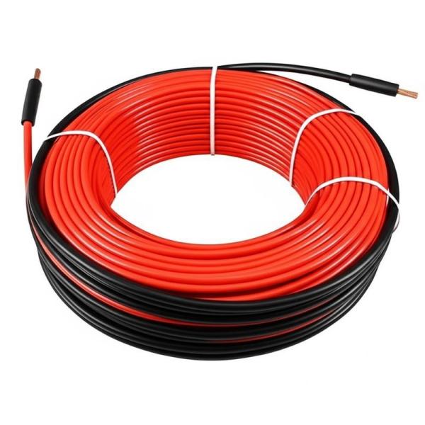 Câble à un noyau à haute tension de C.C picovolte 1500v 1.5mm2 pour le système solaire