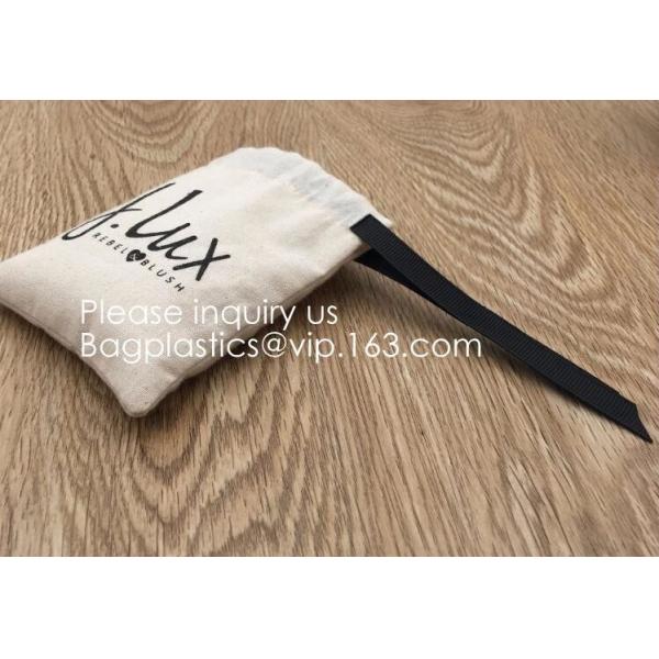 Organic Cotton Reusable Produce Bags, Biodegradable Eco-Friendly Bulk Bin Bags for Food - Small 5x7 - Sachet Bags, Fruit