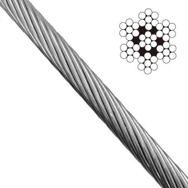 200ft 304 acero inoxidable cable de alambre cuerda de resistencia cable para ropa línea de alambres patio al aire libre artesanía trellis alambre 0.8mm