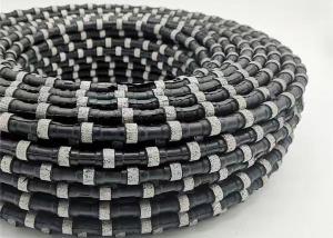 Granito que Quarrying a linha velocidade 22-25m/S de Diamond Wire Saw Rope 11