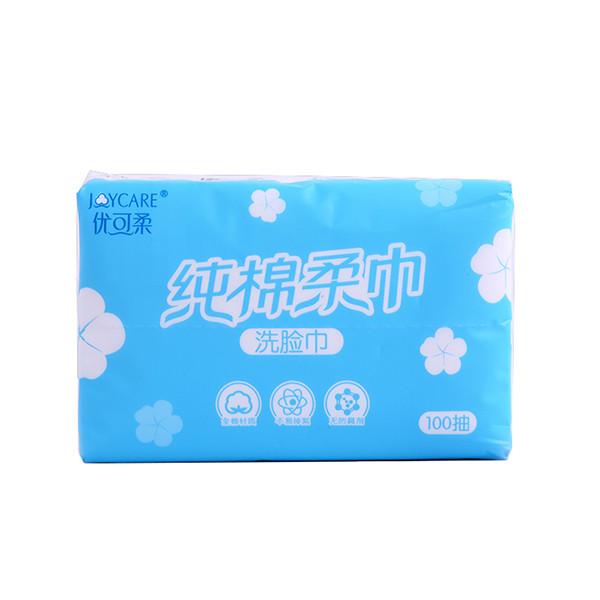 100% cotton nonwoven baby facial tissue for baby body cleaning