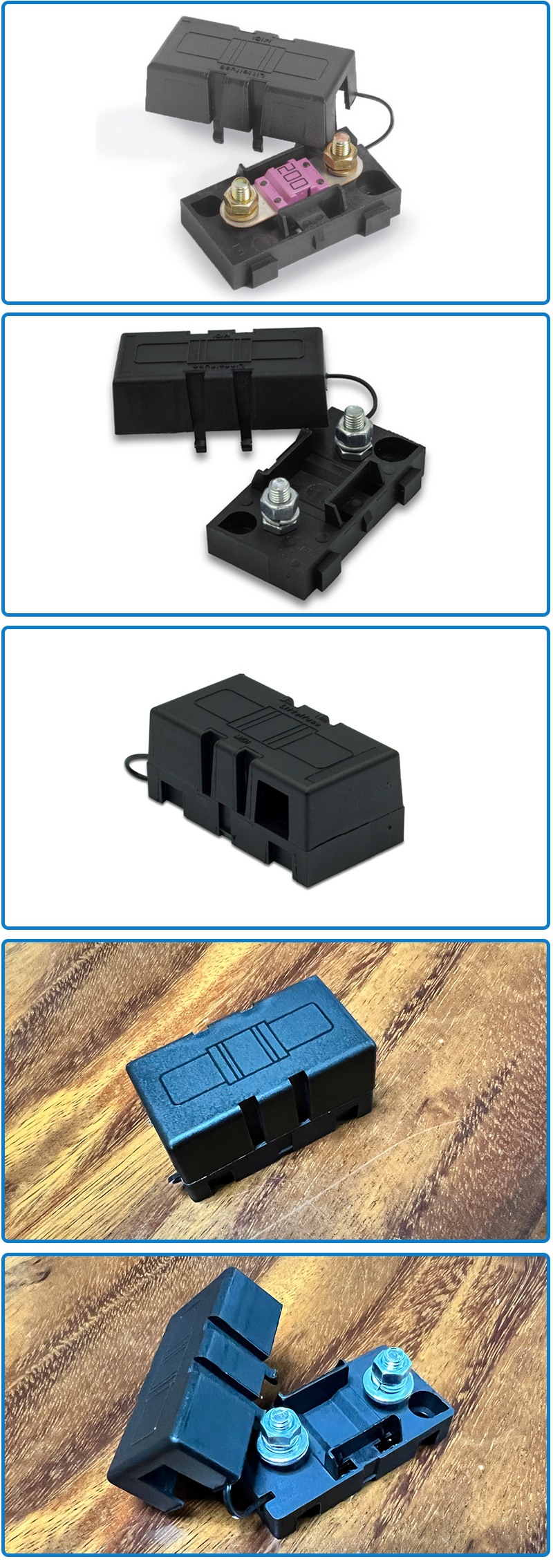 Автомобиль ANS автоматический скрепляет болтами вниз с замены Littelfuse MIDI патрона предохранителя 498 серий