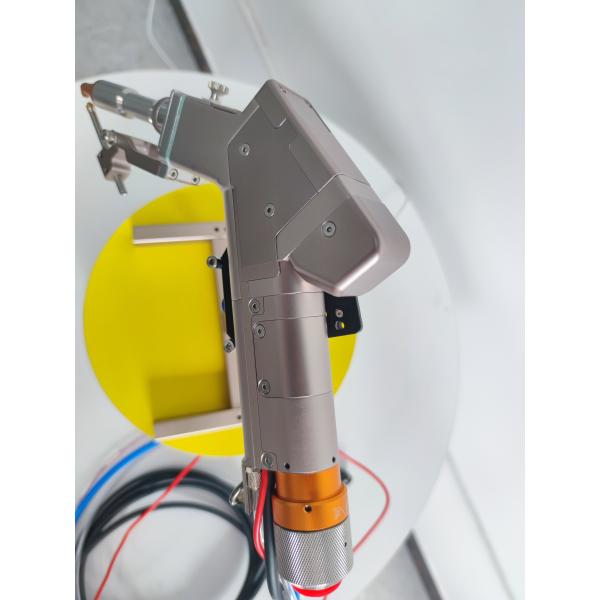 Tête de soudage laser à fibre portable refroidissement à l'eau moteur unique