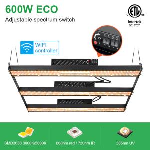 Полный свет 385nm Адвокатуры СИД инфракрасн спектра SMD3030 600W УЛЬТРАФИОЛЕТОВЫЙ для парника