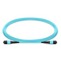 câble de tronc de fibre de l'assemblée plénière MTP MPO de 12F 24F OM3 OM4