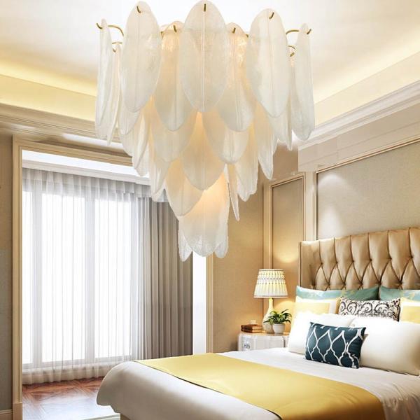 Nordic Modern Luxury Chandelier with Custom Pendant Lights and 3D Printing Pattern