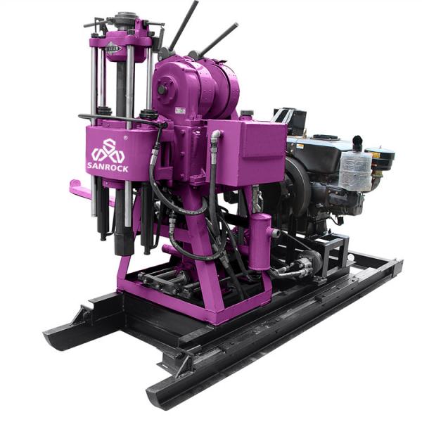 Perforadora de núcleos de roca, equipo de perforación geológica, motor diésel de 33 kW, equipo de perforación de núcleos