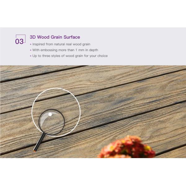 Groove 150x25mm Solid Decking Material Eco Friendly Innocuous