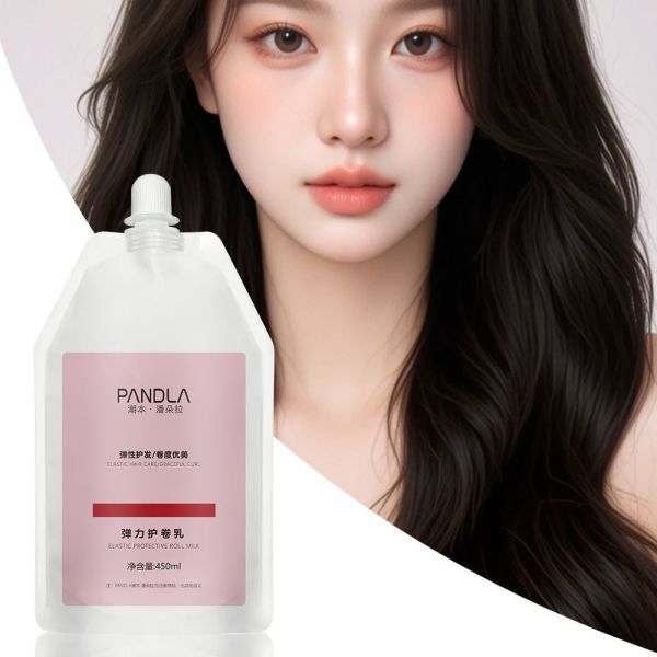 Crème Définissante Boucles Réparation Douce Cheveux Logo Personnalisé Légère