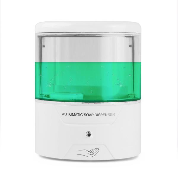 Public no touch Wall Mount Soap Dispenser Sensor Hands Silicone Soap liquid Dispenser Alcohol Hand Dispenser