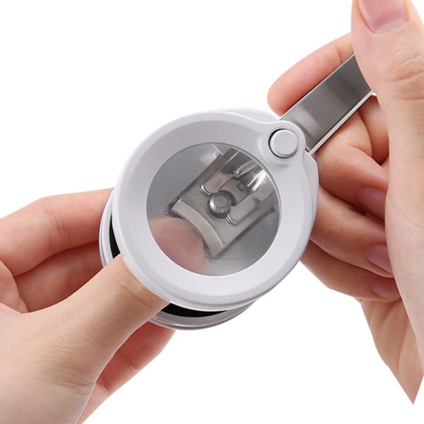 New Design Lighting Magnifying Nail Clipper with Led Light Optical Instruments Magnifying Glass