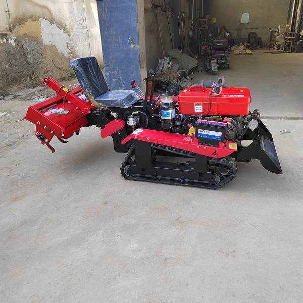 Manufacturing Plant Diesel Power Type Rotary Tiller for Mini Power Tiller