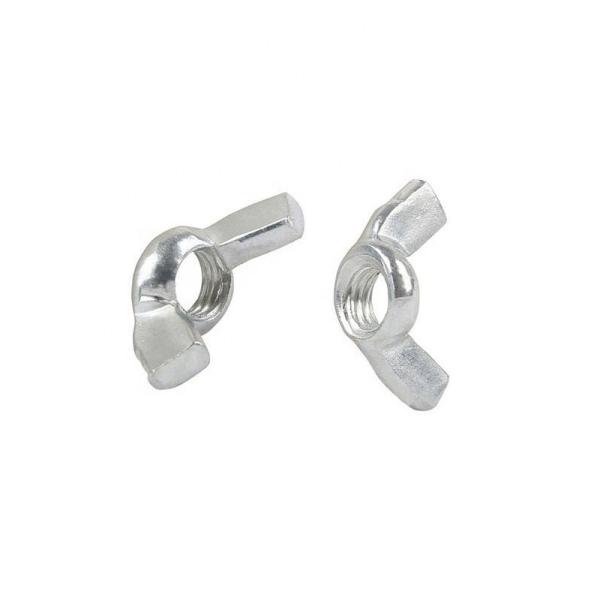 White Galvanized Wing Hand Tightened Nuts Din 315 Wing Nuts