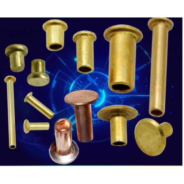 ISO Standard Brass Round Head Copper Rivet for Sturdy Construction in and Custom Design