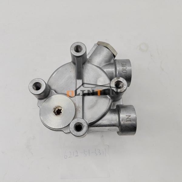 Tête de filtre à huile 6212-51-5301 pour la pelle PC400-6 SAA6D125E-2 Moteur 6212-51-5311
